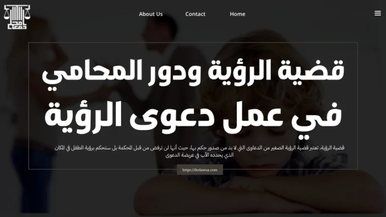 قضية الرؤية