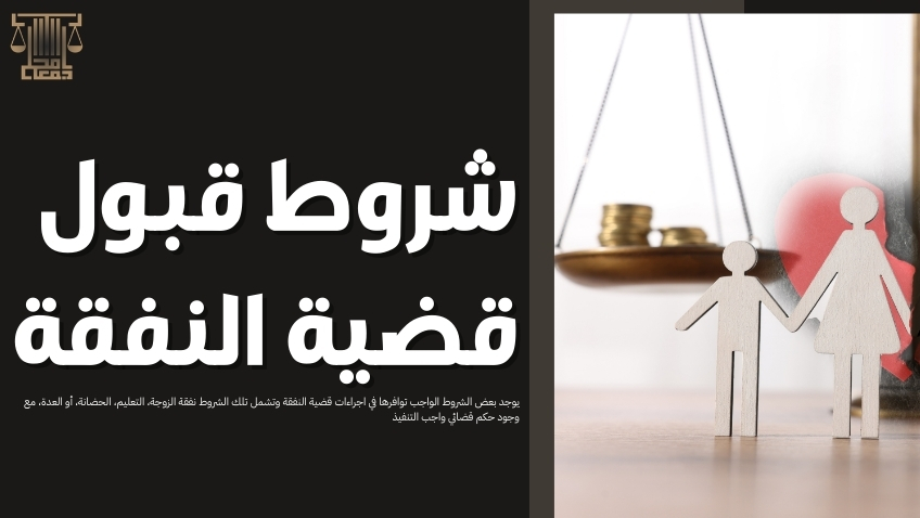 اجراءات قضية النفقة