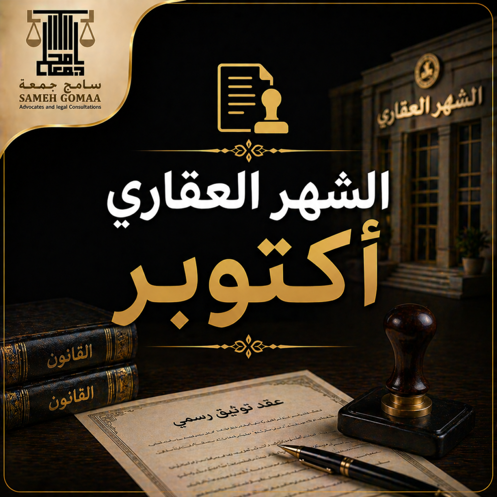 الشهر العقاري أكتوبر 2026