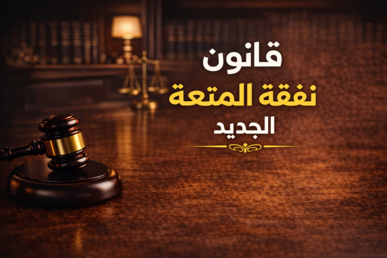 قانون نفقة المتعة