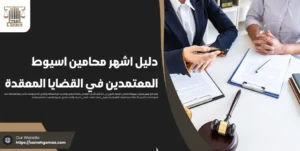 دليل اشهر محامين اسيوط المعتمدين في القضايا المعقدة